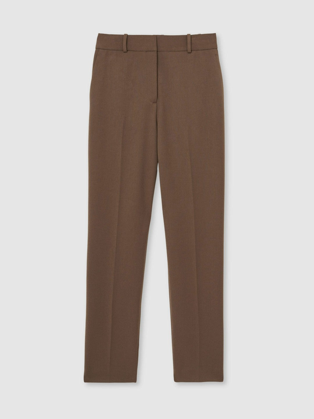 Petite Slim Fit Suit Trousers Mink Neutral | Womens