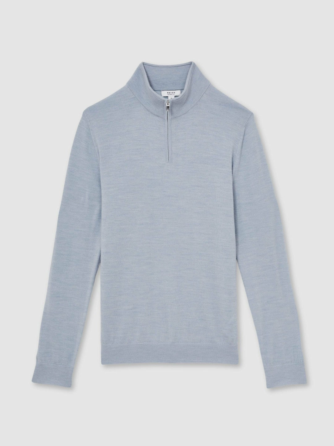 Merino Wool Half-Zip Jumper  | Mens