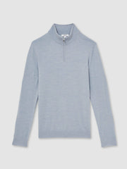 Merino Wool Half-Zip Jumper  | Mens