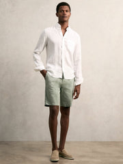 Short Length Casual Chino Shorts Pistachio | Mens