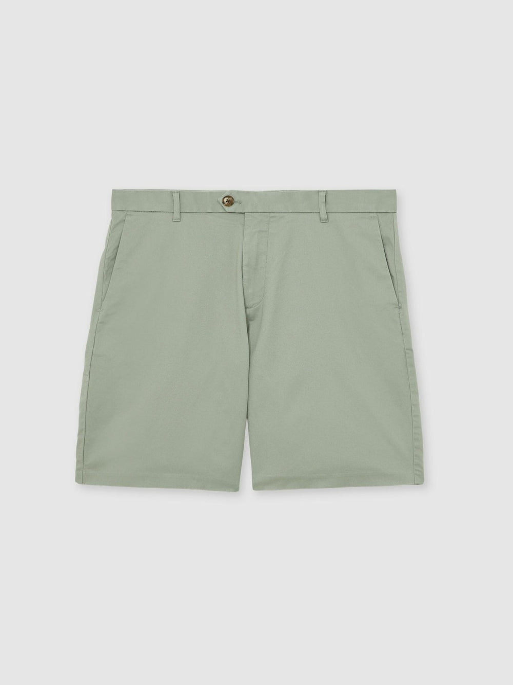 Short Length Casual Chino Shorts Pistachio | Mens