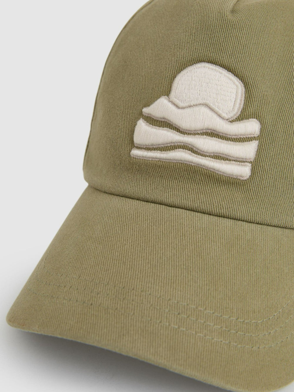 Sunset-Embroidered Cap Washed Sage | Mens