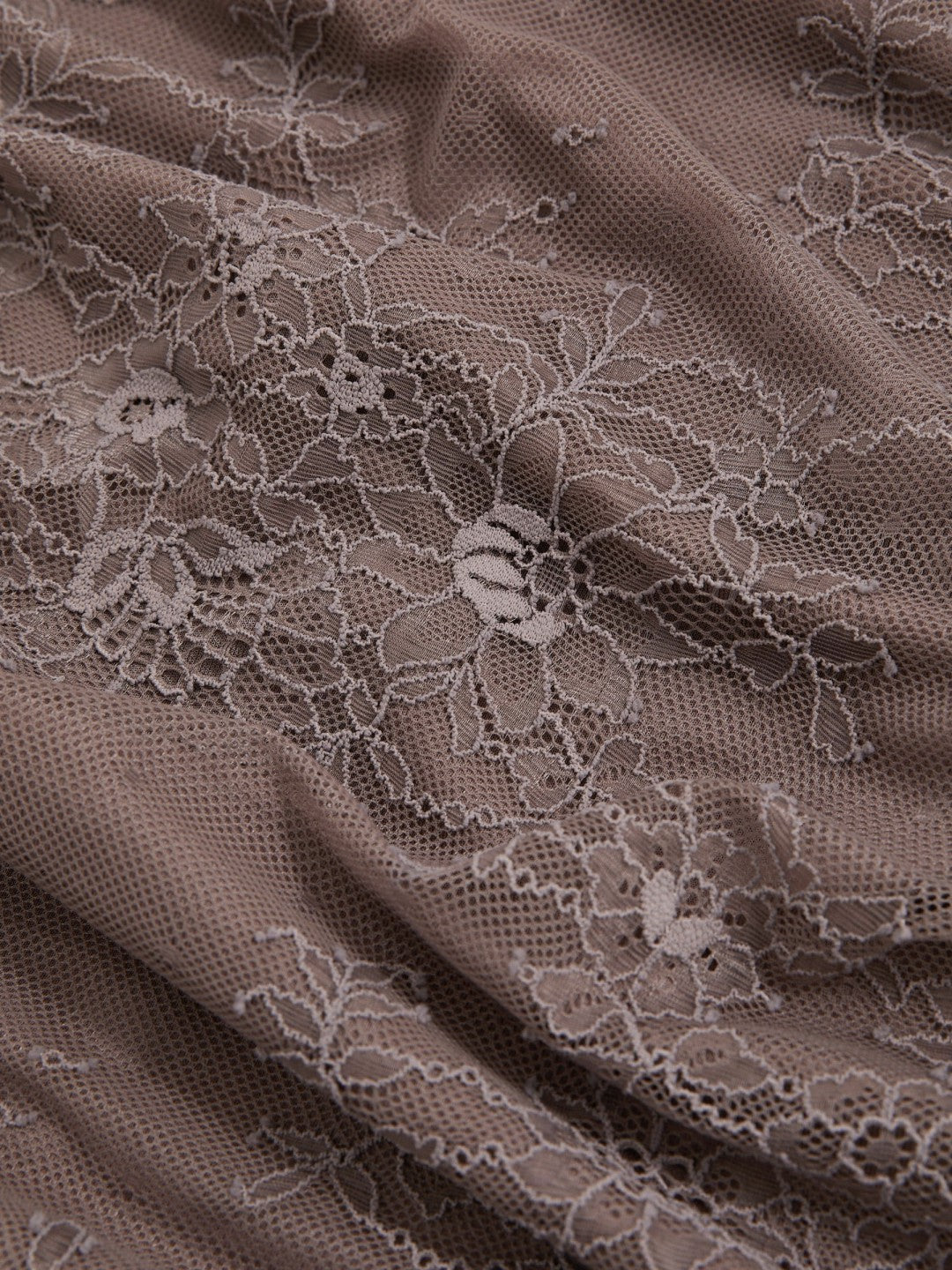 Lace Pencil Skirt Taupe Brown | Womens