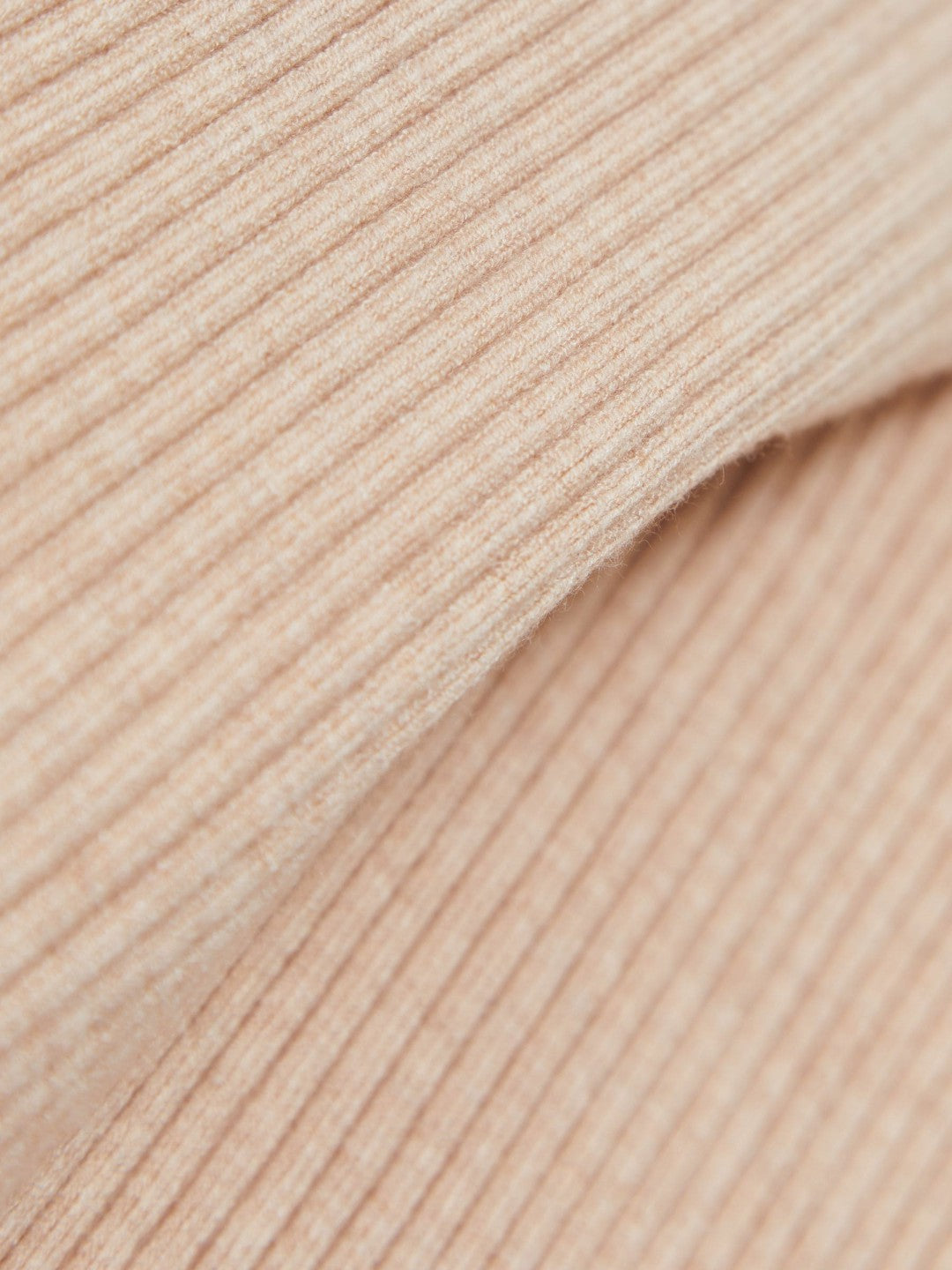 Asymmetric Draped Knitted Jumper Oatmeal Neutral | Womens