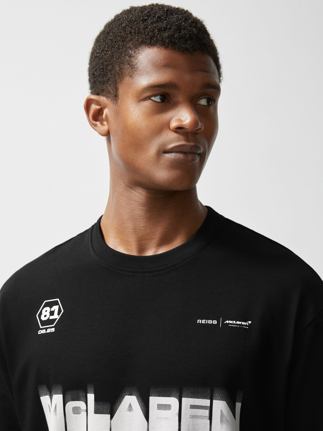 McLaren F1 Team British GP T-Shirt Unisex Fit Black | Mens