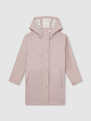 Hooded Rain Jacket Pink | Children