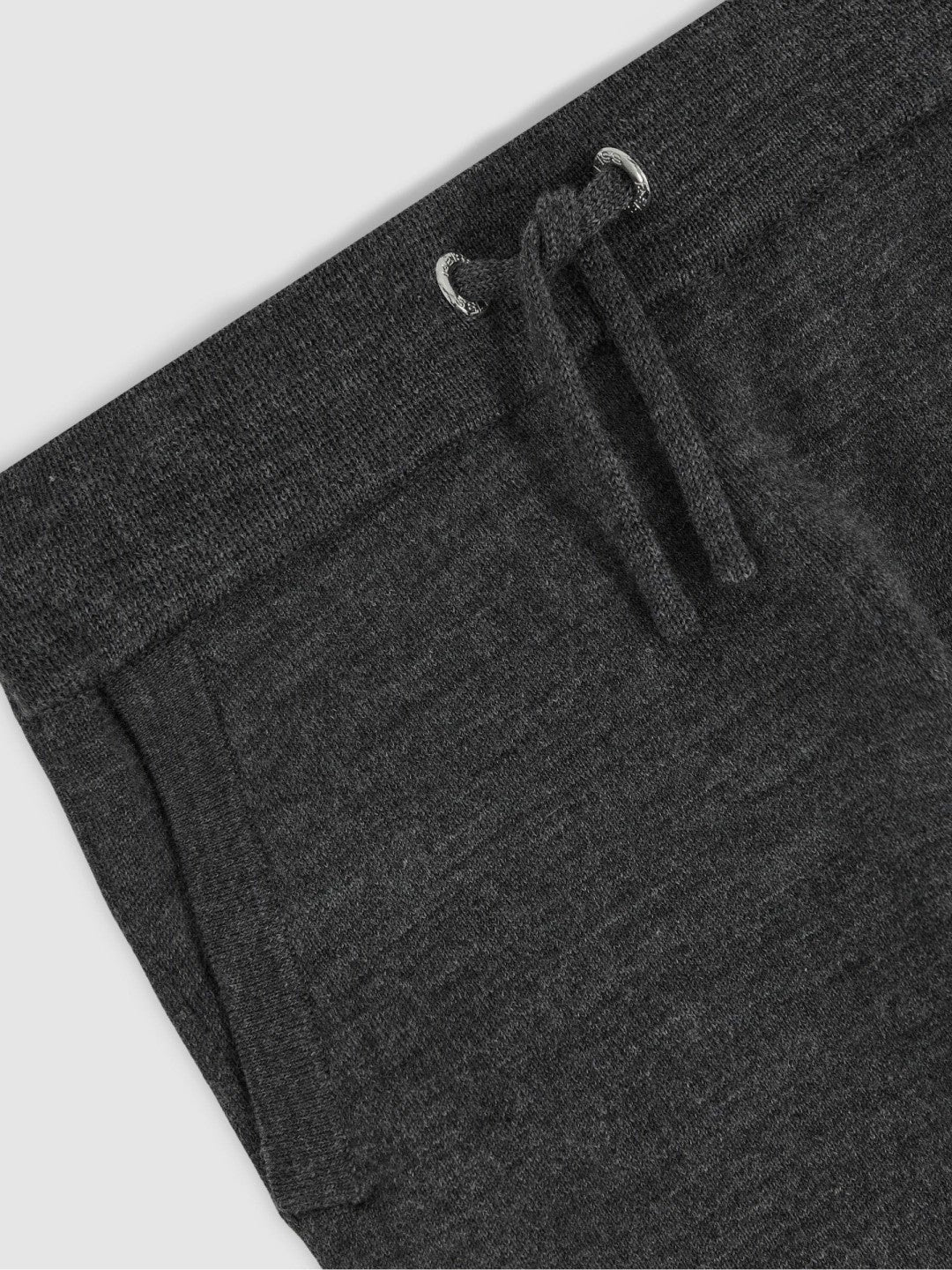 3-9 yrs Merino Wool Cuffed Joggers Derby Grey Melange | Children
