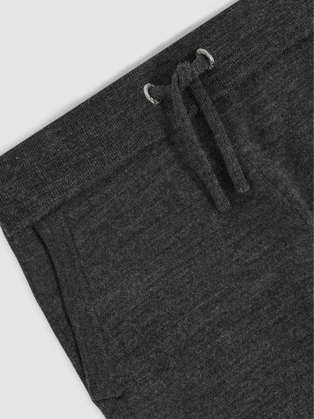 9-13 yrs Merino Wool Cuffed Joggers Derby Grey Melange | Children