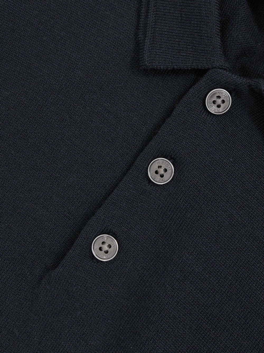 3-9 yrs Merino Wool Short Sleeve Polo Shirt Midnight Navy | Children