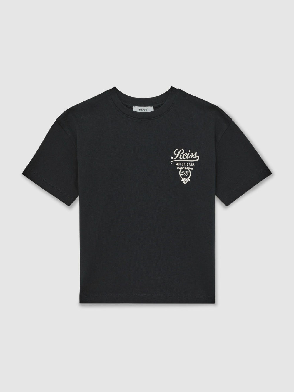Cotton Motor Cars-Print T-Shirt Blue | Children