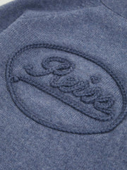 13-14 yrs Wool Embroidered-Logo Cardigan Dark Airforce Blue | Children