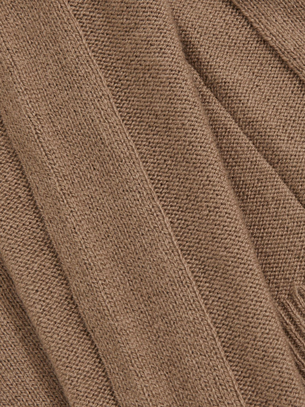 13-14 yrs Wool-Cashmere Reverse-Seam Jumper Camel | Children
