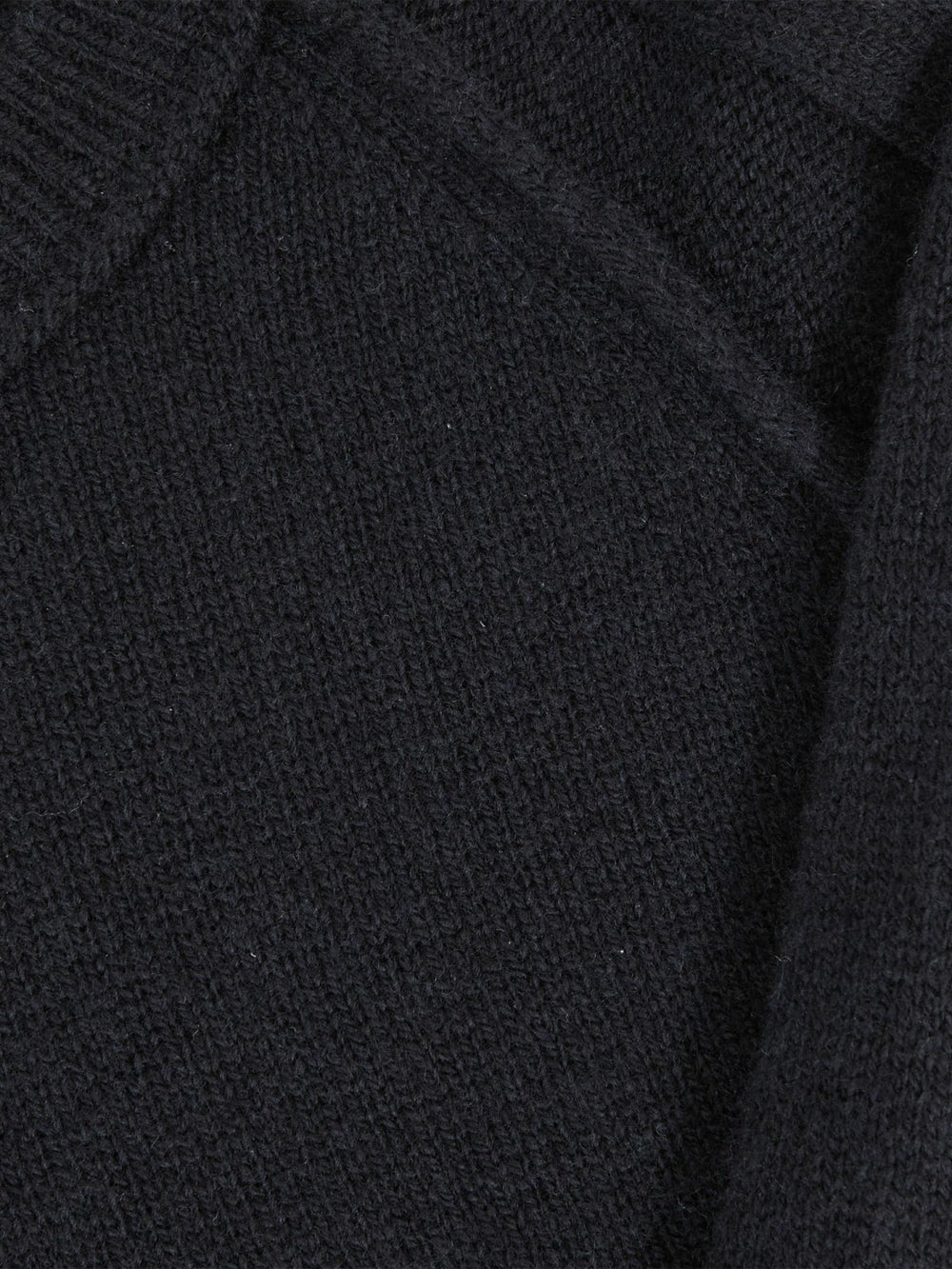 13-14 yrs Wool-Cashmere Reverse-Seam Jumper Navy | Children
