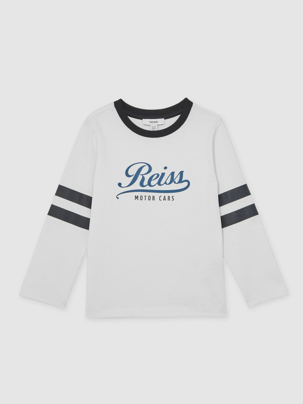 13-14 yrs Cotton Motor Cars Logo T-Shirt White/Blue | Children