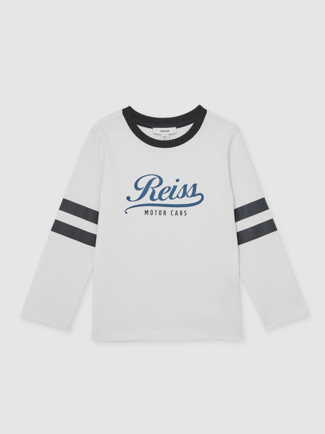 13-14 yrs Cotton Motor Cars Logo T-Shirt White/Blue | Children