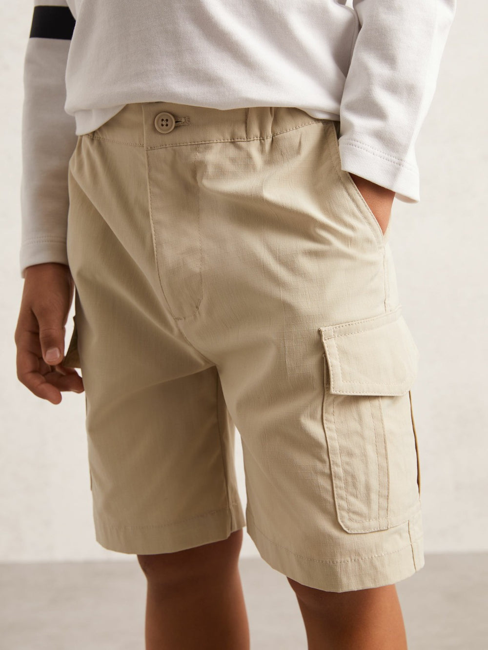 13-14 yrs Ripstop Cargo Shorts Light Stone | Children