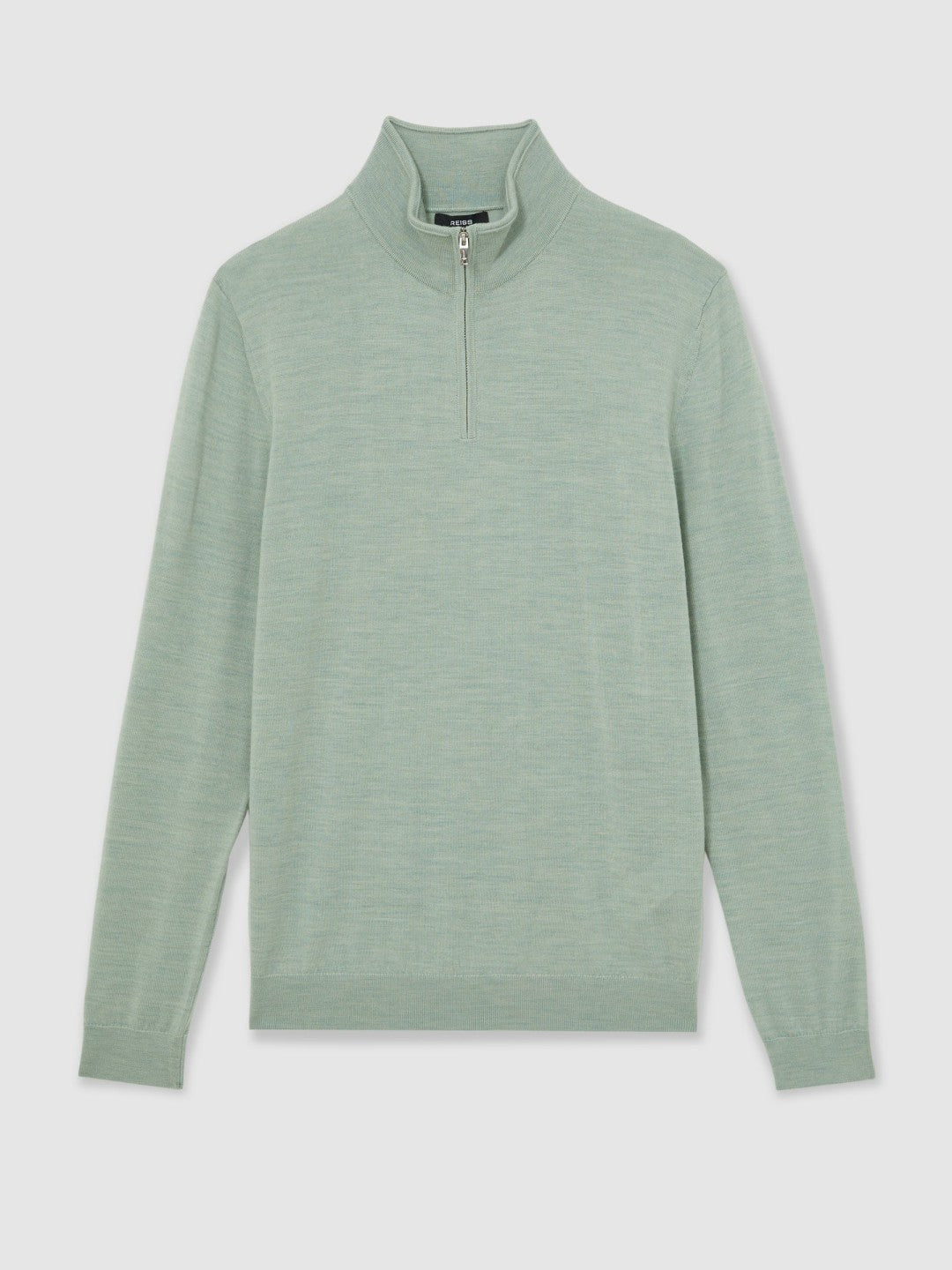 Merino Wool Half-Zip Jumper  | Mens