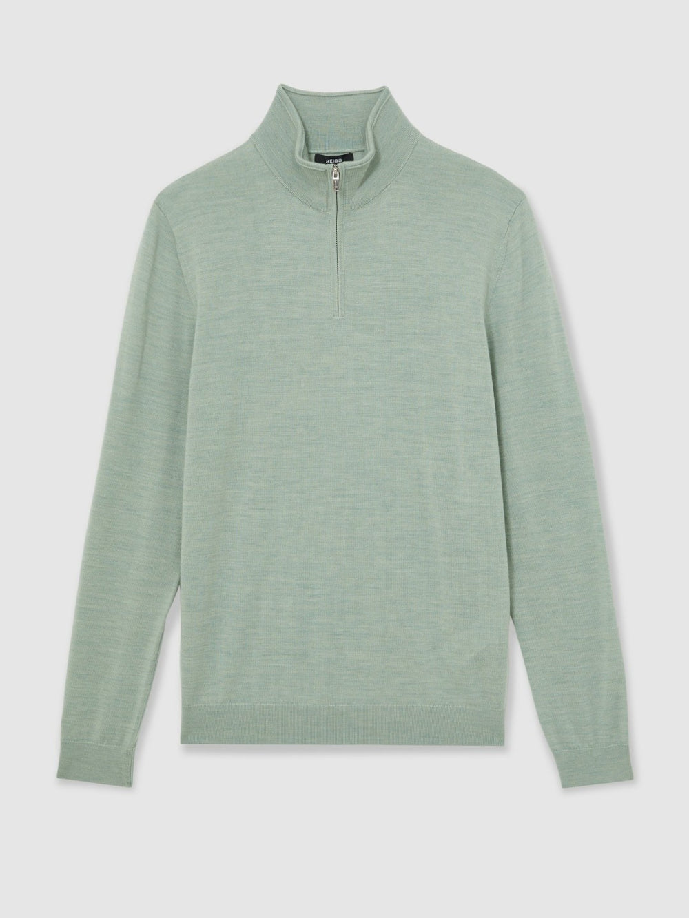 Merino Wool Half-Zip Jumper  | Mens