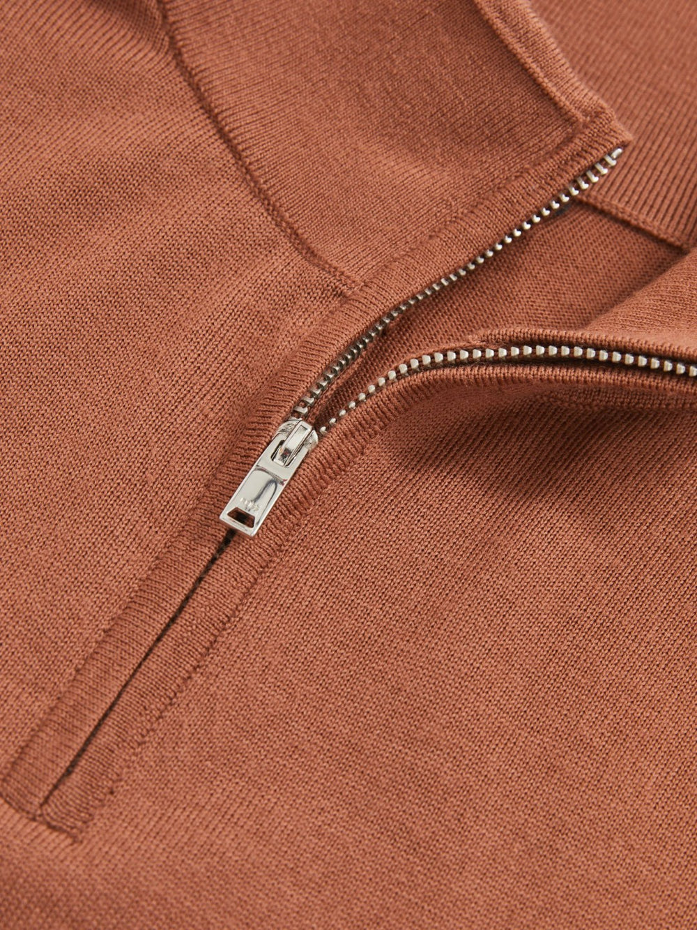 Merino Wool Half-Zip Jumper  | Mens