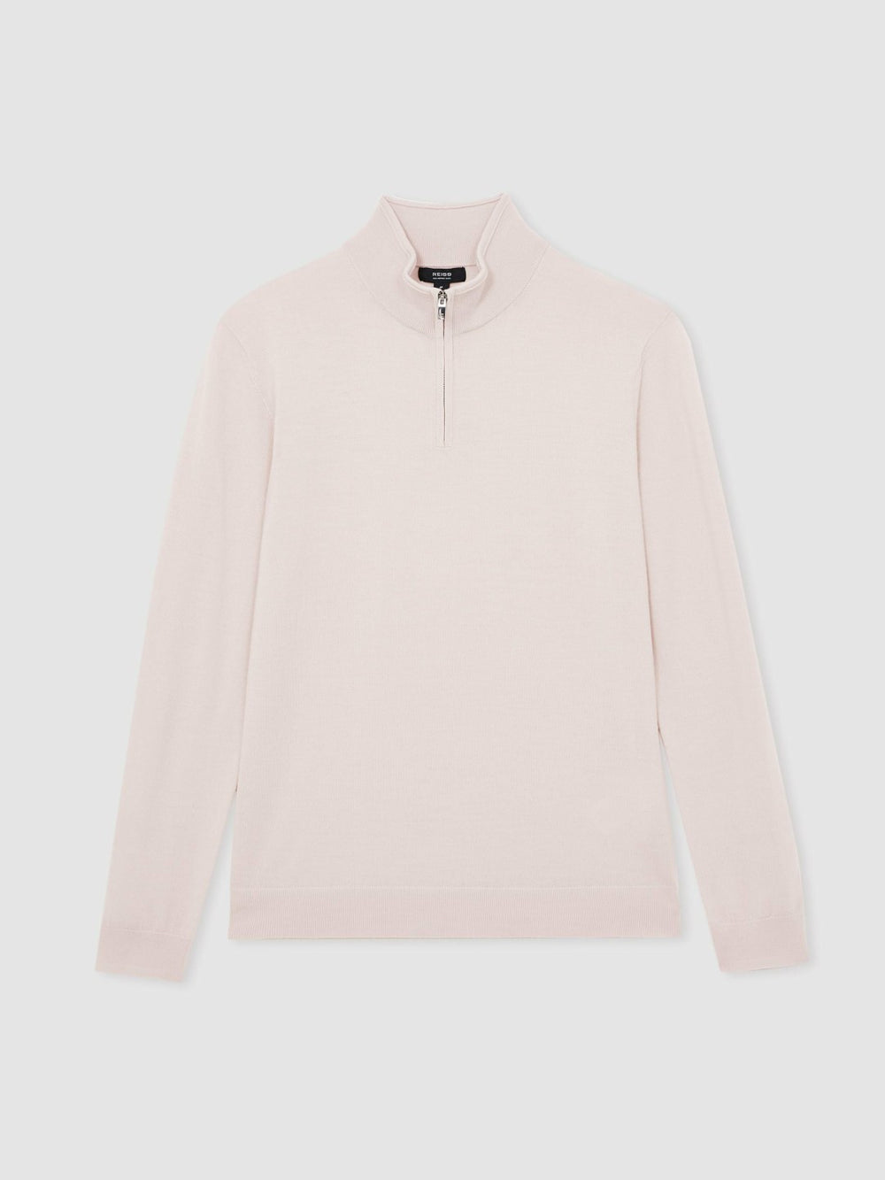 Merino Wool Half-Zip Jumper  | Mens