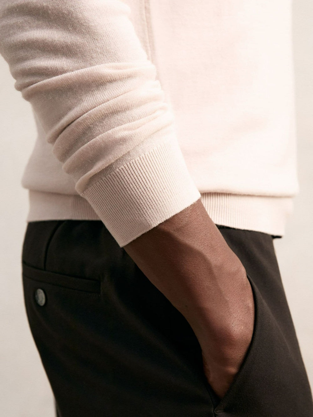 Merino Wool Half-Zip Jumper  | Mens