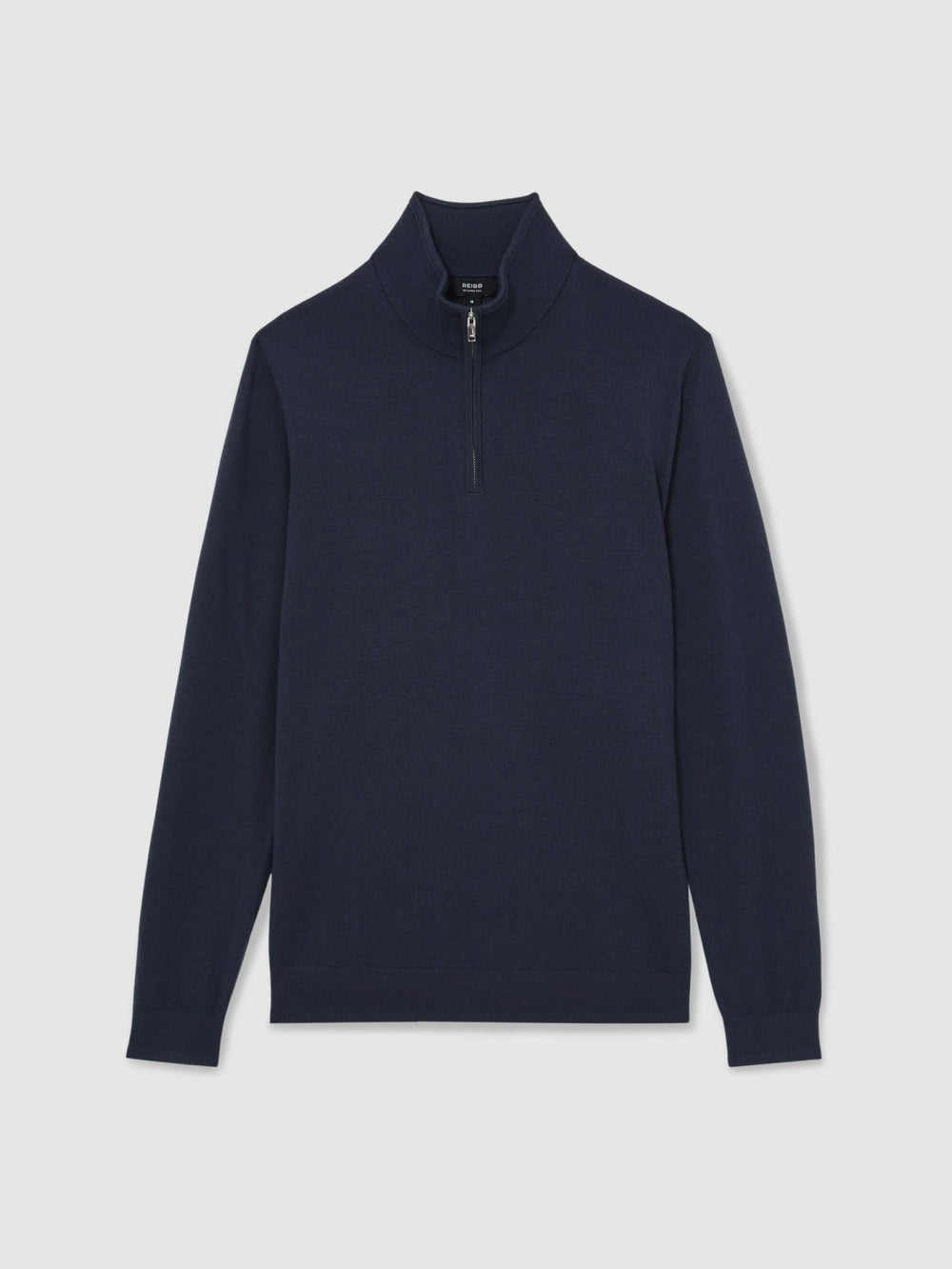 Merino Wool Half-Zip Jumper  | Mens