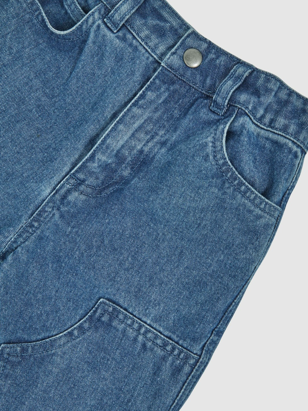 13-14 yrs Straight-Leg Carpenter Jeans Mid Blue | Children
