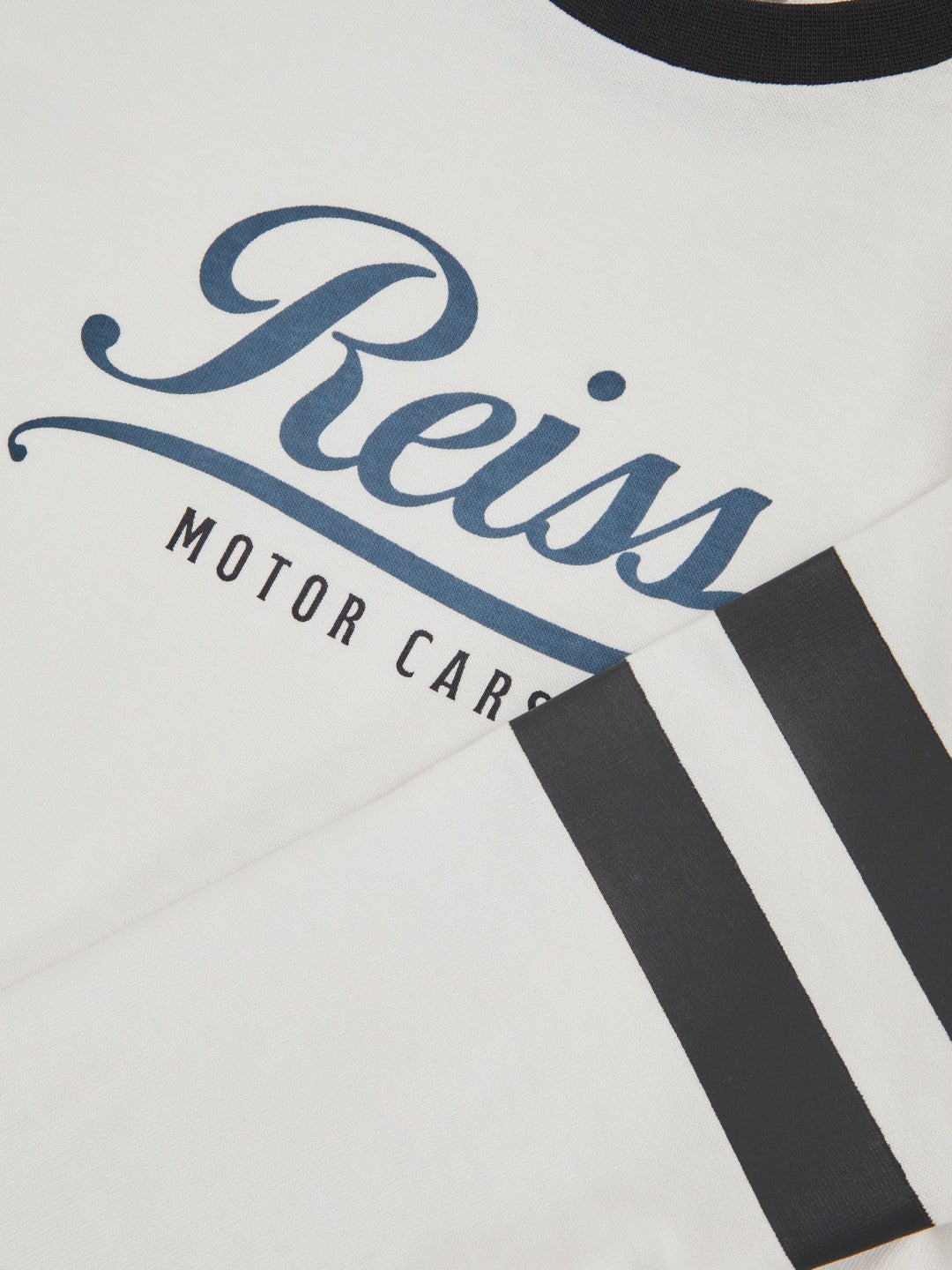 3-9 yrs Cotton Motor Cars Logo T-Shirt White/Blue | Children