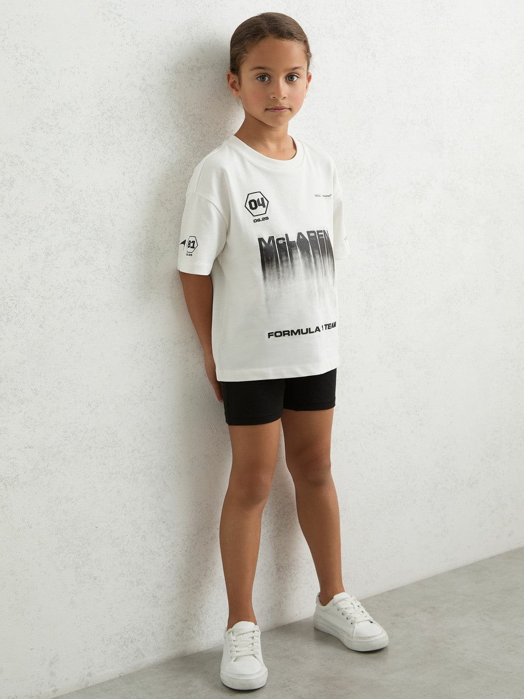 9-13 yrs McLaren F1 Team British GP T-Shirt Unisex Fit White | Children