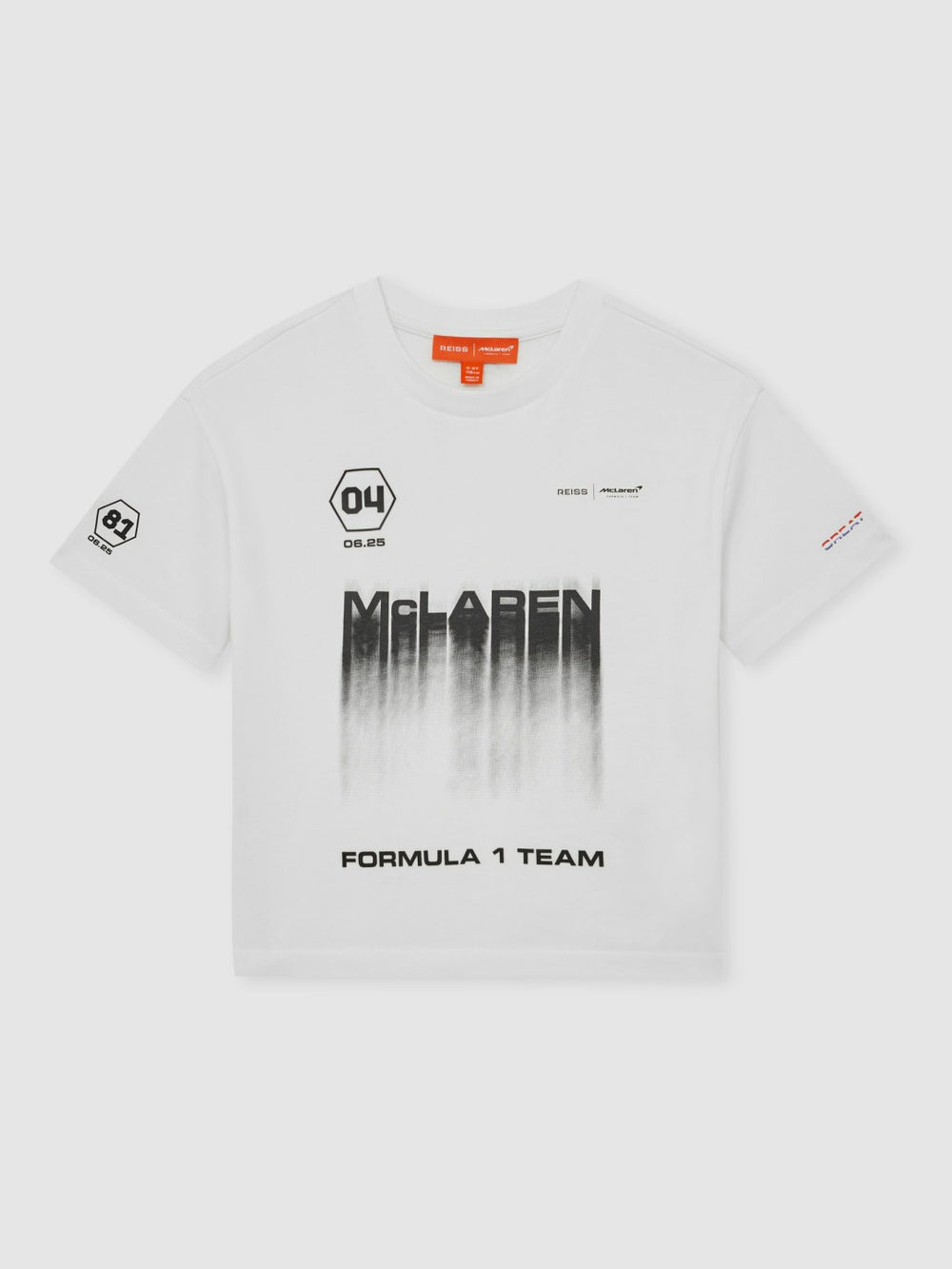 9-13 yrs McLaren F1 Team British GP T-Shirt Unisex Fit White | Children