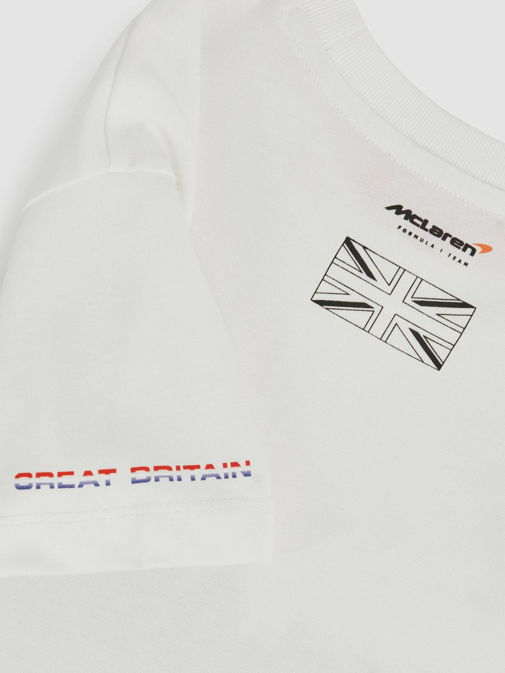 9-13 yrs McLaren F1 Team British GP T-Shirt Unisex Fit White | Children