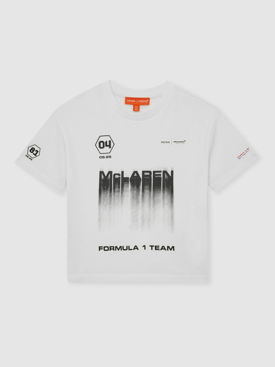 3-9 yrs McLaren F1 Team British GP T-Shirt Unisex Fit White | Children