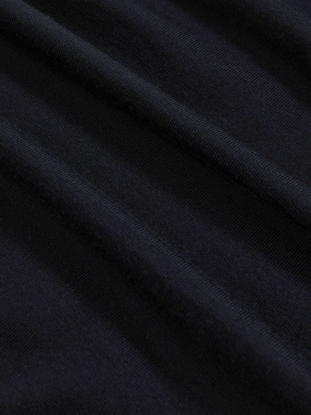 Merino Wool Crew Neck Jumper Midnight Navy | Mens