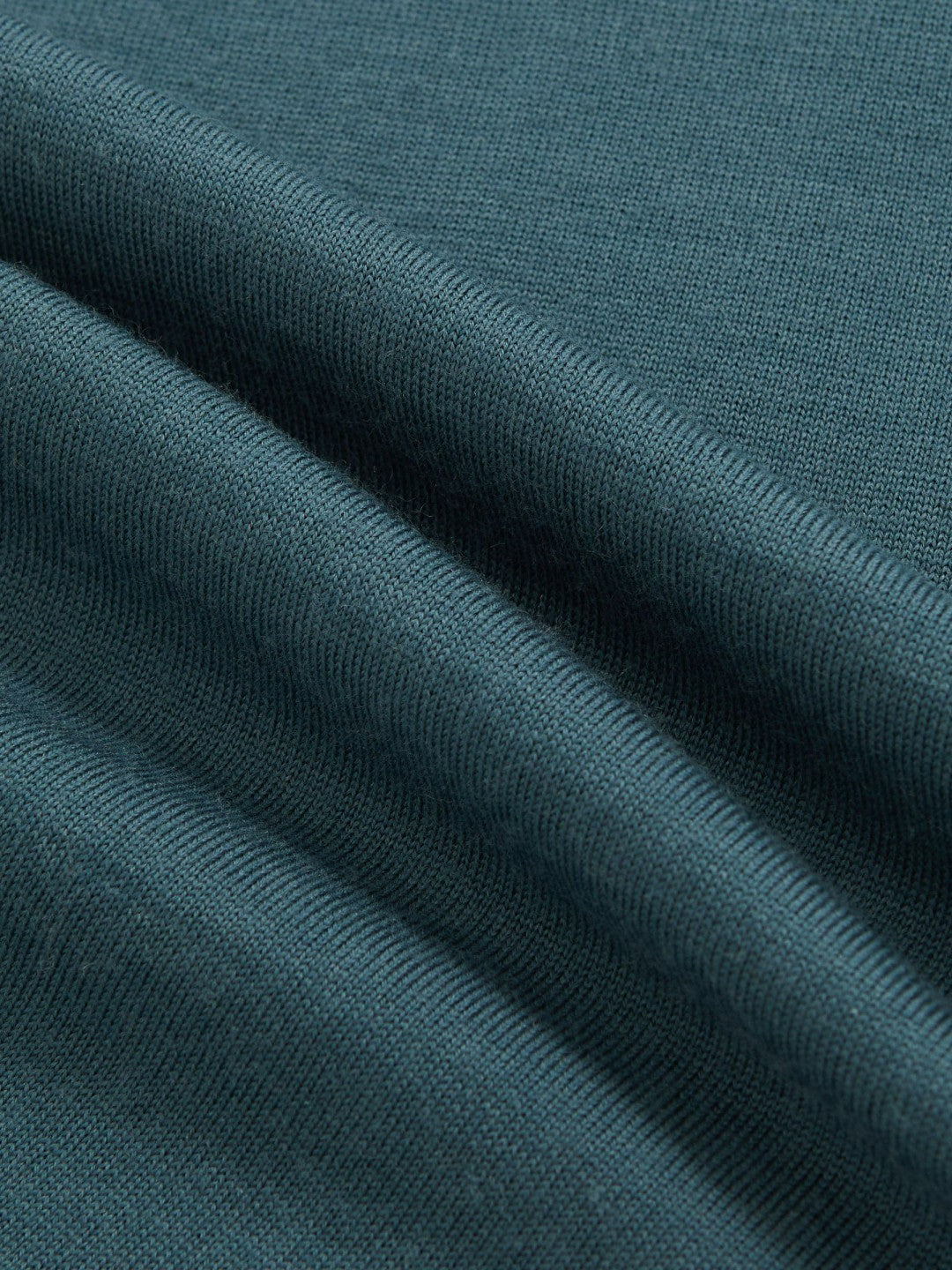 Merino Wool Half Zip Jumper Orion Blue | Mens