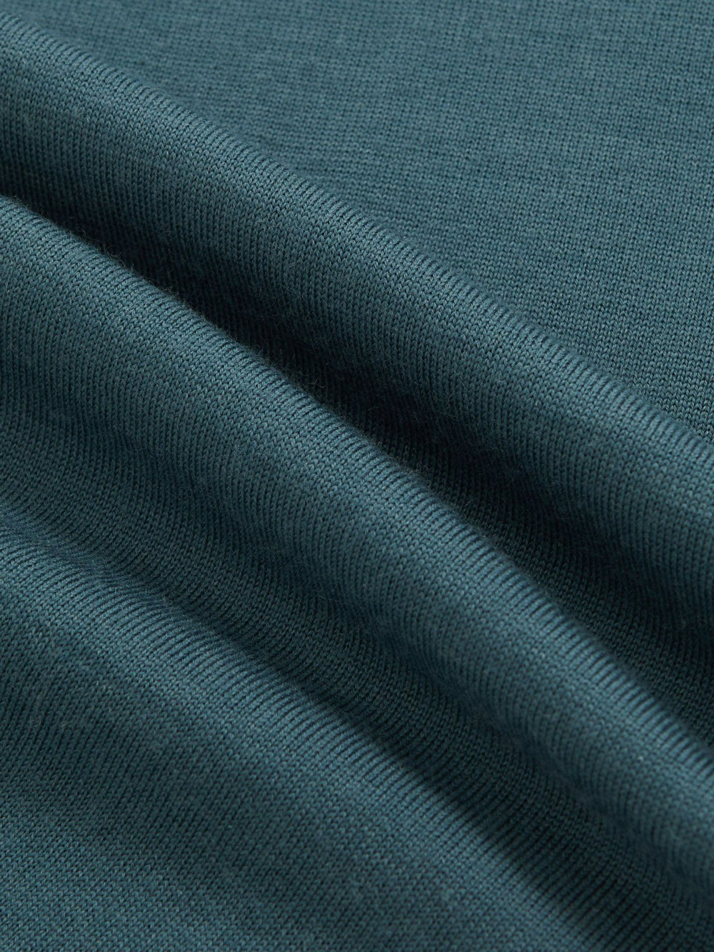 Merino Wool Half Zip Jumper Orion Blue | Mens