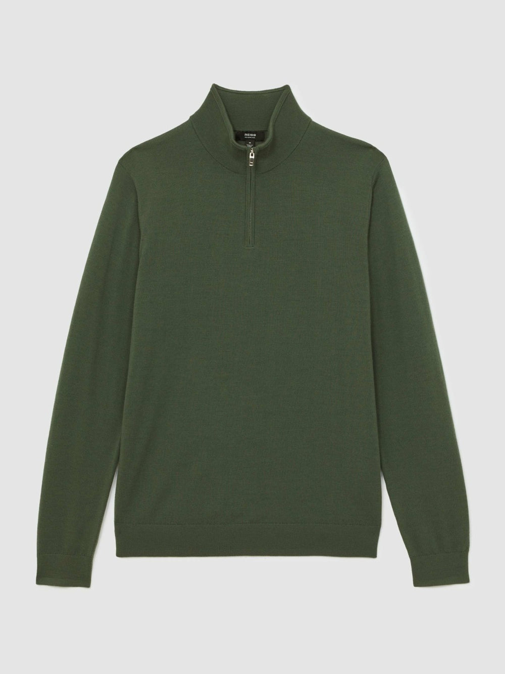 Merino Wool Half-Zip Jumper  | Mens