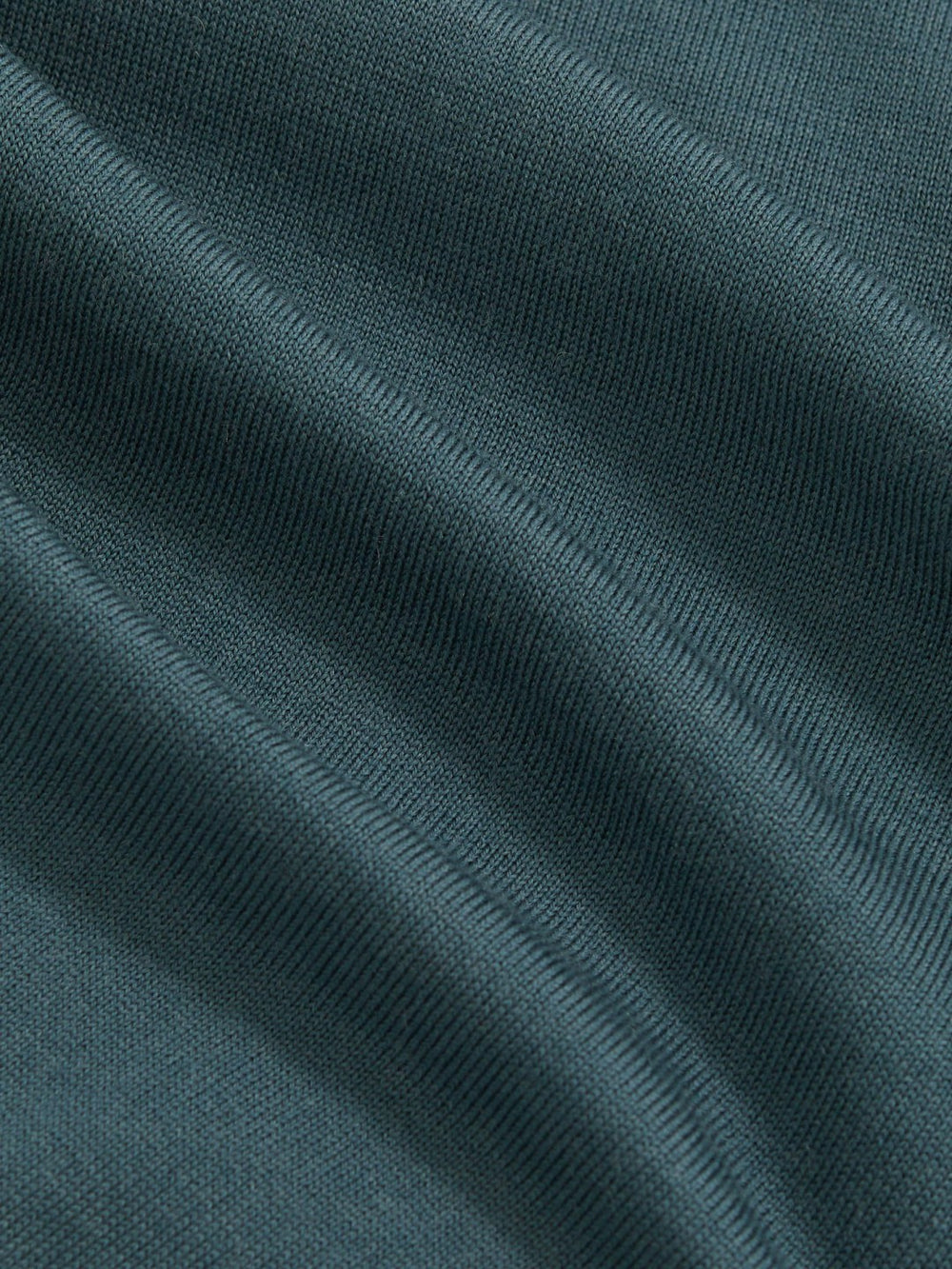 Merino Wool Long-Sleeve Polo Shirt Orion Blue | Mens
