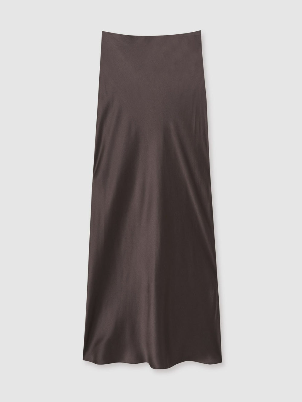 Silk Slip Maxi Skirt Mauve | Womens