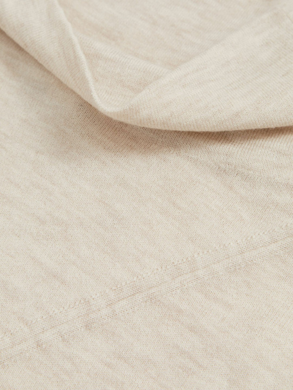 Wool Slouched Sleeveless Top Stone Neutral | Womens