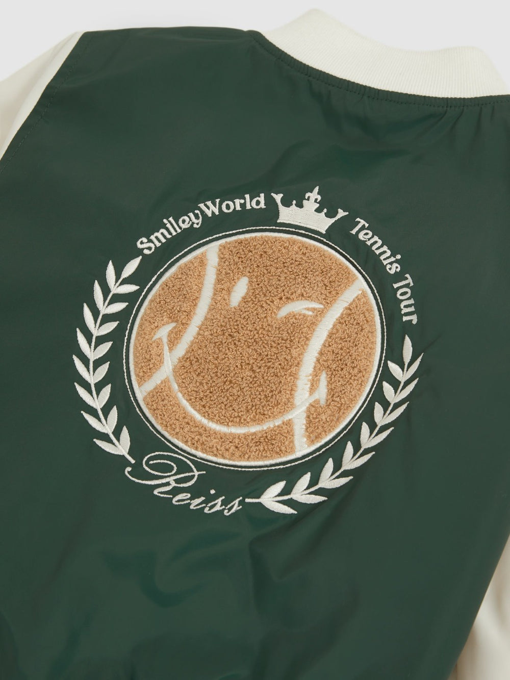 3-9 yrs SmileyWorld Bomber Jacket Dark Green | Children