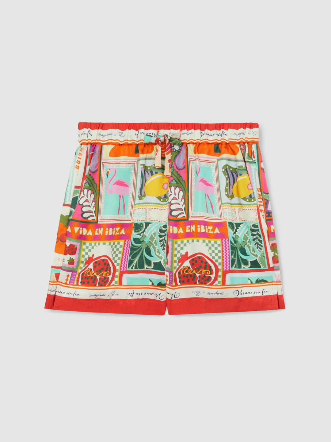 13-14 yrs SmileyWorld Motif-Print Shorts Multi | Children