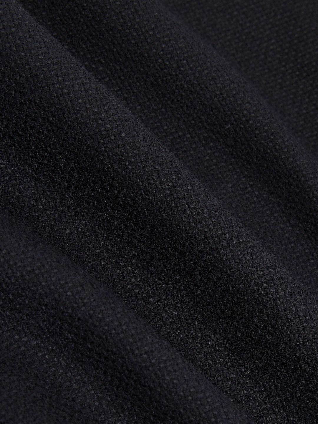 Wool-Blend Single-Breasted Blazer Slim-Fit Navy | Mens