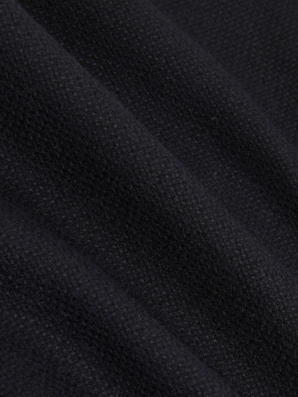 Wool-Blend Single-Breasted Blazer Slim-Fit Navy | Mens