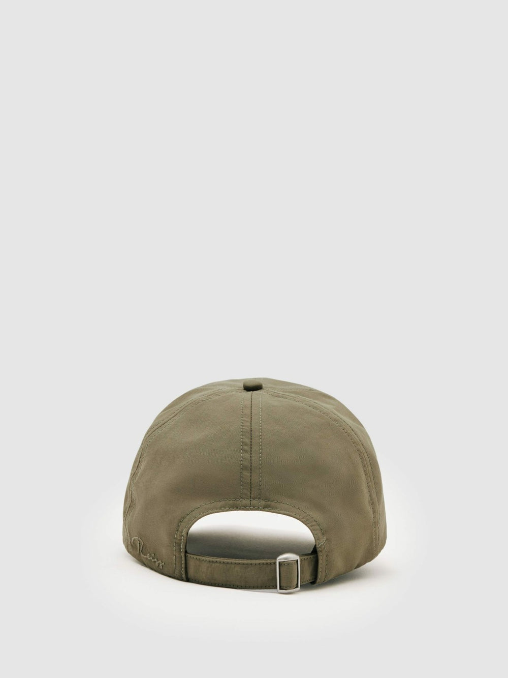 Embroidered-Logo Tech Baseball Cap Sage Green | Mens