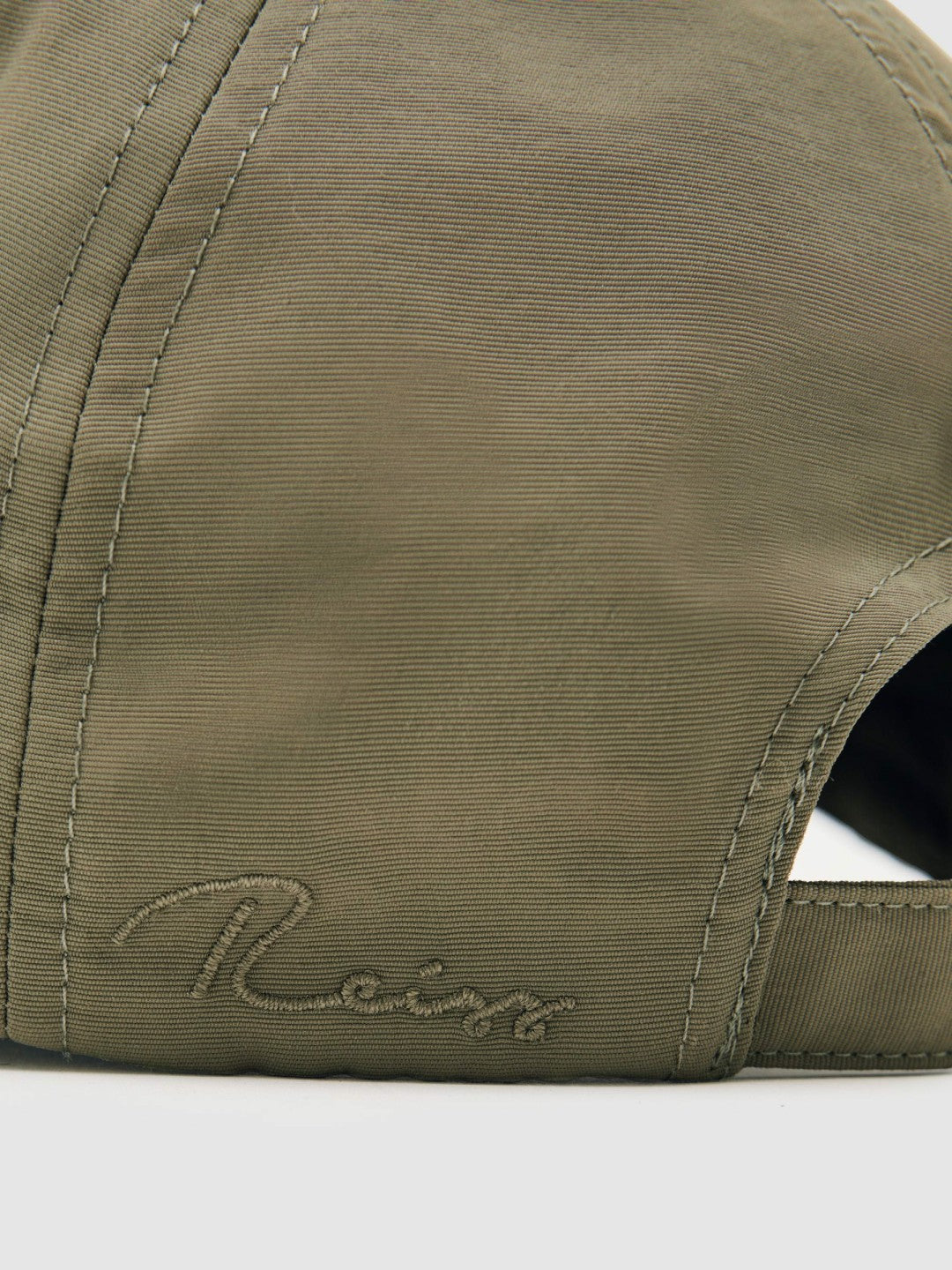 Embroidered-Logo Tech Baseball Cap Sage Green | Mens