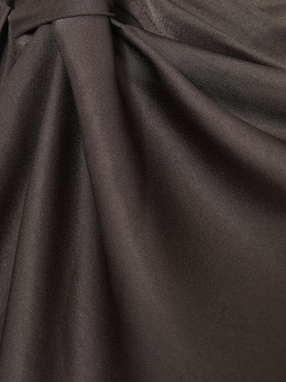 Satin Asymmetric Draped Midi Dress Mauve | Womens