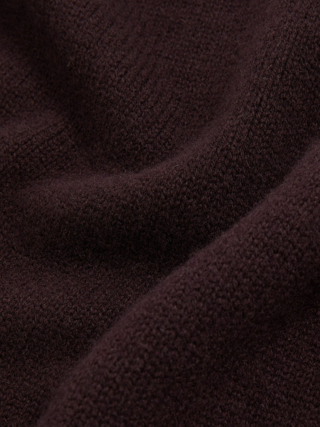 Wool-Cashmere Crew-Neck Jumper Plum | Womens