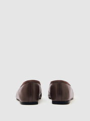 Nappa Leather Ballet Flats Brown | Womens