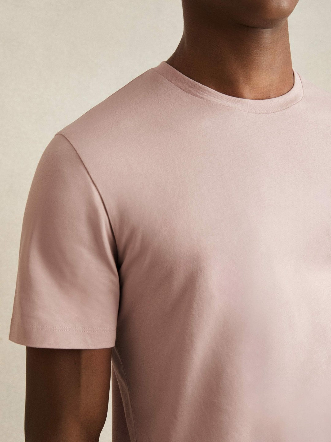 Cotton Crew Neck T-Shirt  | Mens
