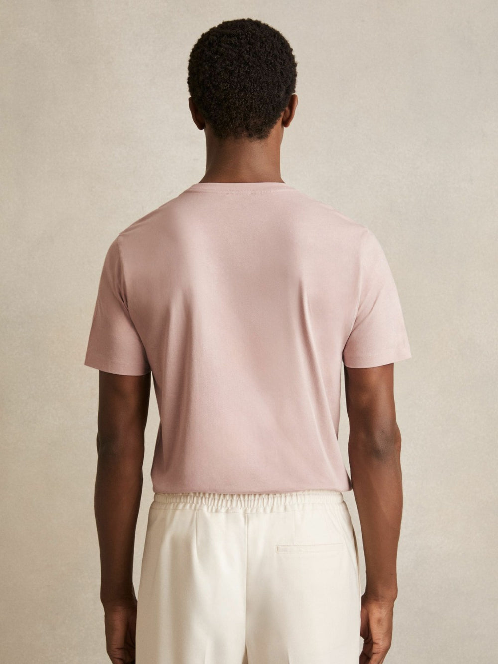 Cotton Crew Neck T-Shirt  | Mens